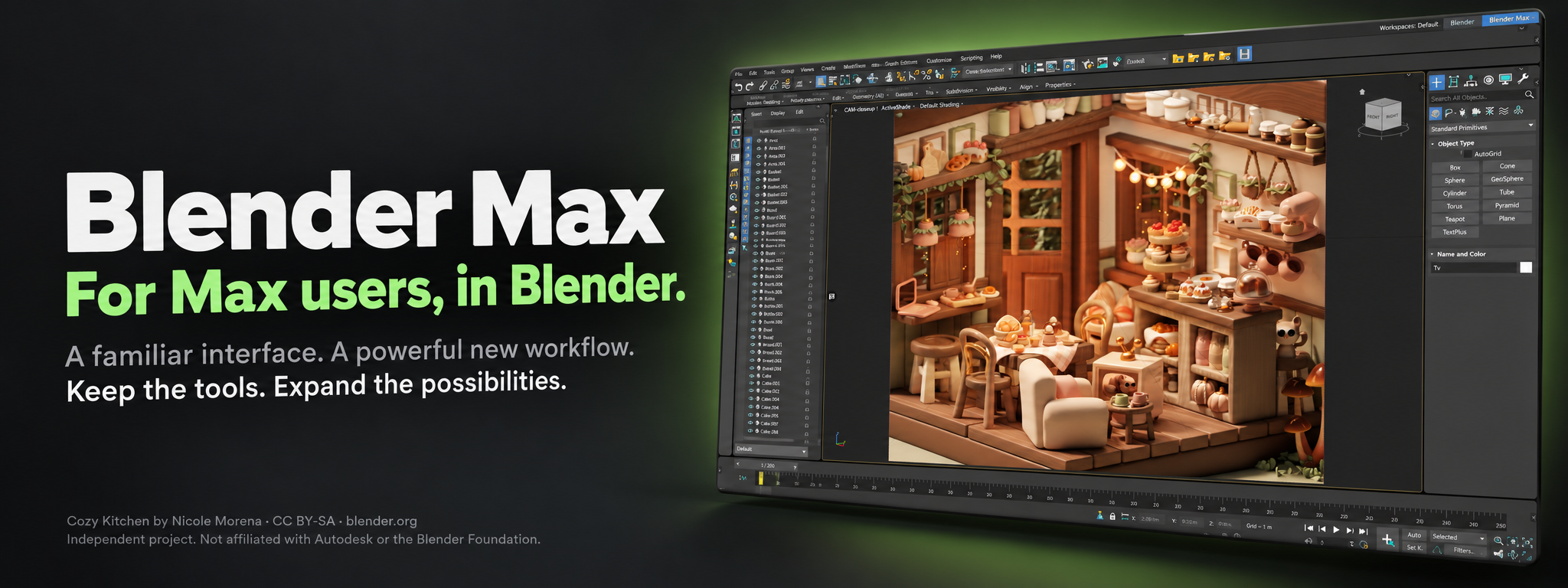 Blender Max — for Max users, in Blender